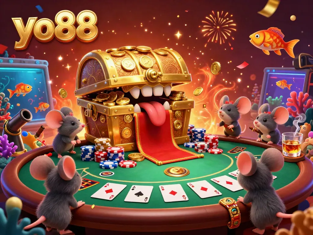 Engage with yo88's thrilling fish shooting games featuring vibrant underwater adventures and dynamic poker elements.