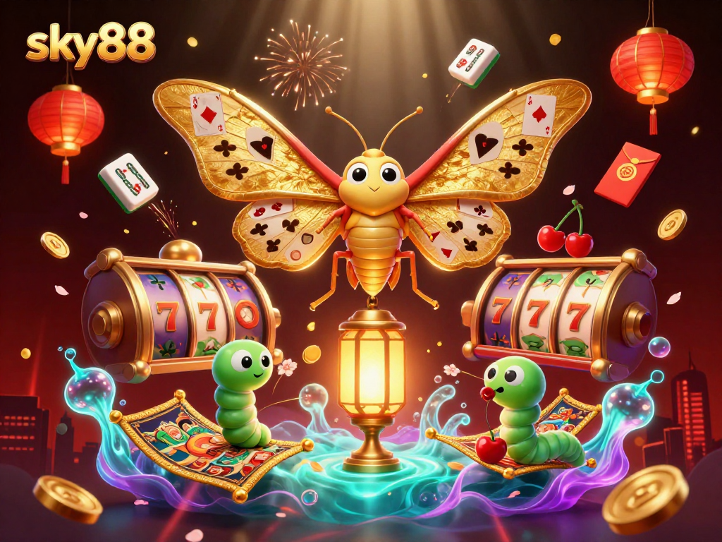 Experience exciting gameplay at sky88 with vibrant slots and a magical atmosphere.