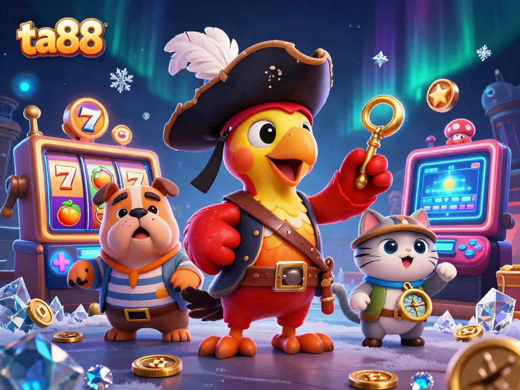 Play thrilling slots at ta88 with engaging 3D characters and exciting game elements.