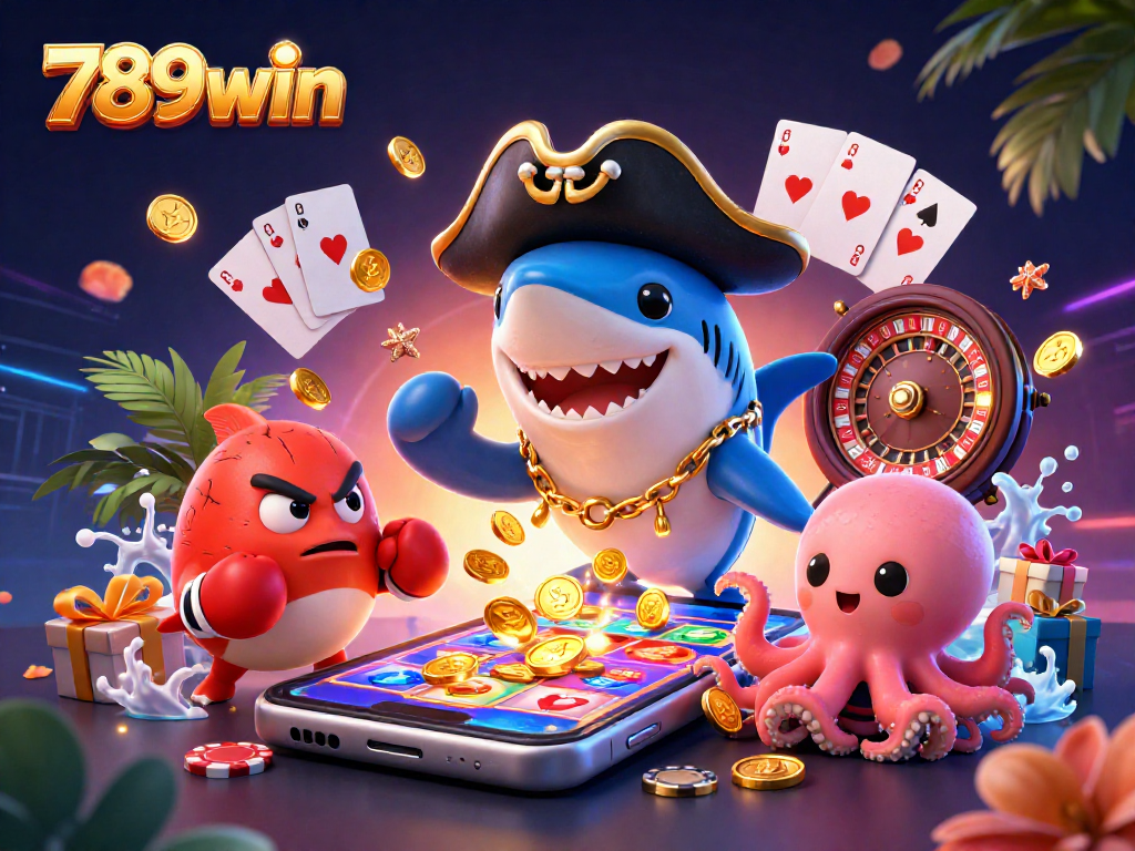 Win exciting games like slots at 789win with our engaging characters and dynamic casino elements.