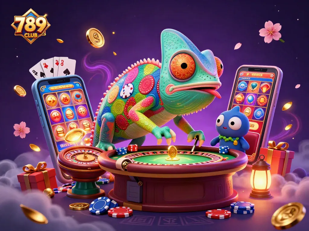 Experience thrilling gaming at 789CLUB with an engaging casino scene filled with dynamic action.