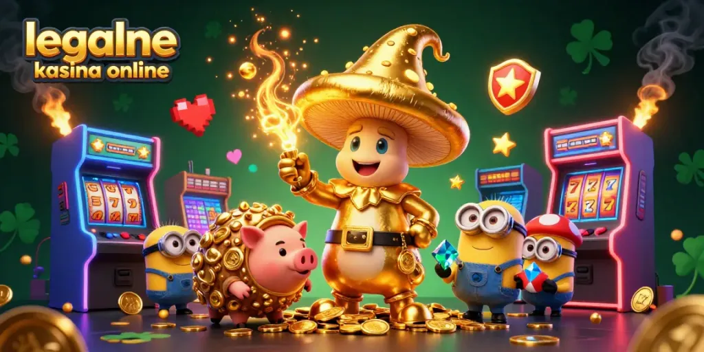 Experience the thrill of winning at legalne kasyna online with golden gaming magic and vibrant casino elements.