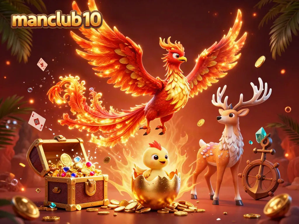 Engage in thrilling games at manclub10 with dynamic casino-themed visuals and vibrant colors.