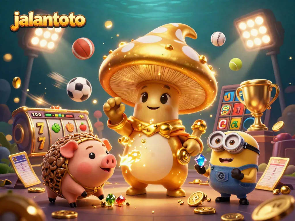 Experience the magic at jalantoto with exciting slot reels and treasure-filled gaming elements