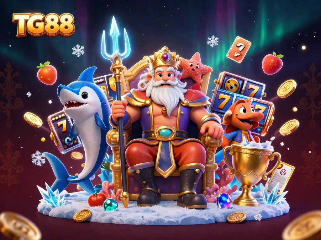 Experience thrilling gameplay at TG 88 with dynamic 3D slot machines and energetic characters.