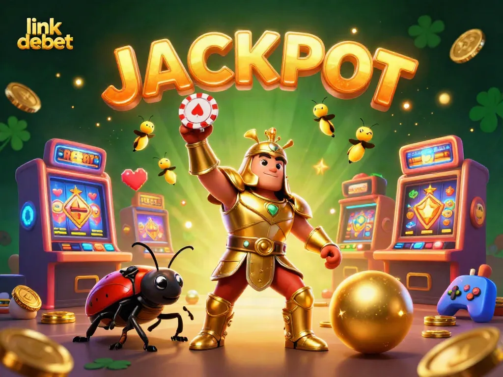 Experience thrilling wins at link debet with colorful slot games and vibrant characters!