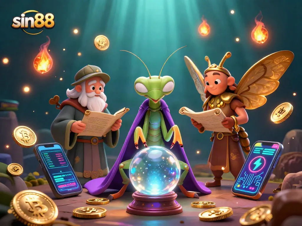 Engage in thrilling betting experiences at sin88 with a mystical fortune teller revealing insights.