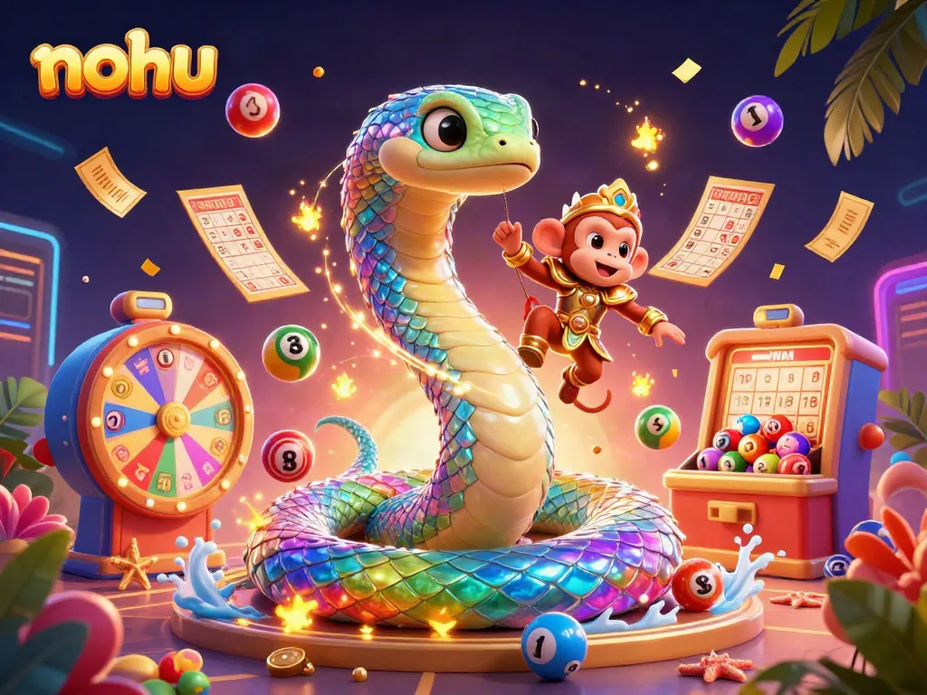 Engage in thrilling nohu gameplay with dynamic colorful elements and captivating characters.