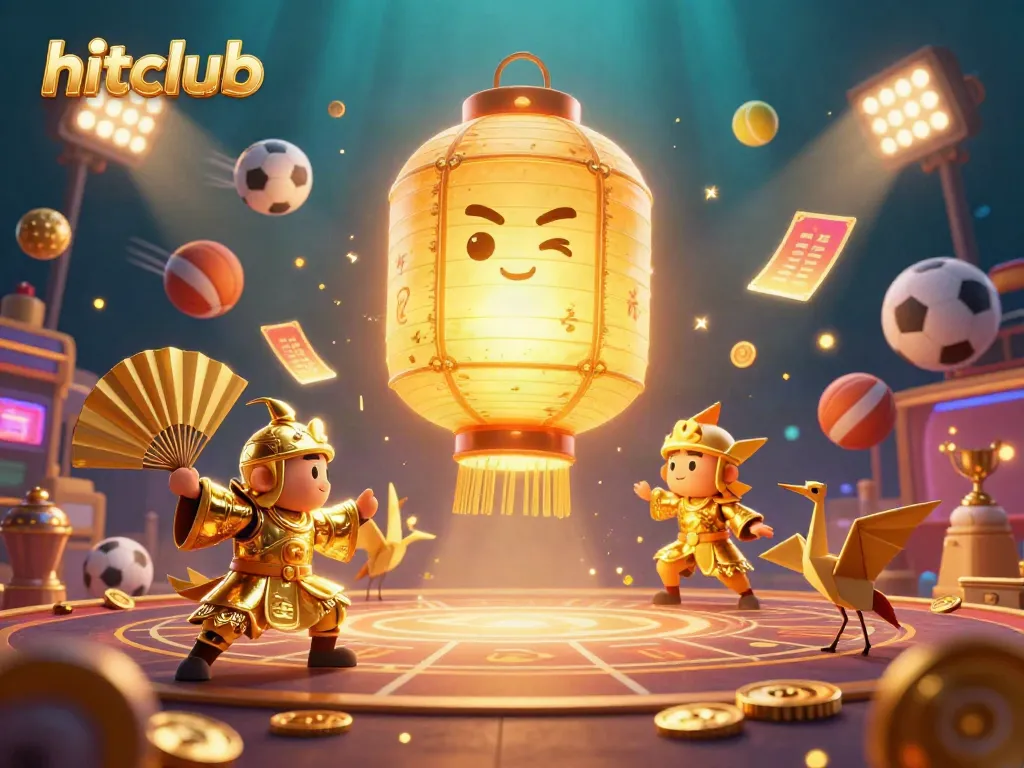 Engage in the hitclub experience with dynamic spirits and sports elements sparking action at a vibrant casino.